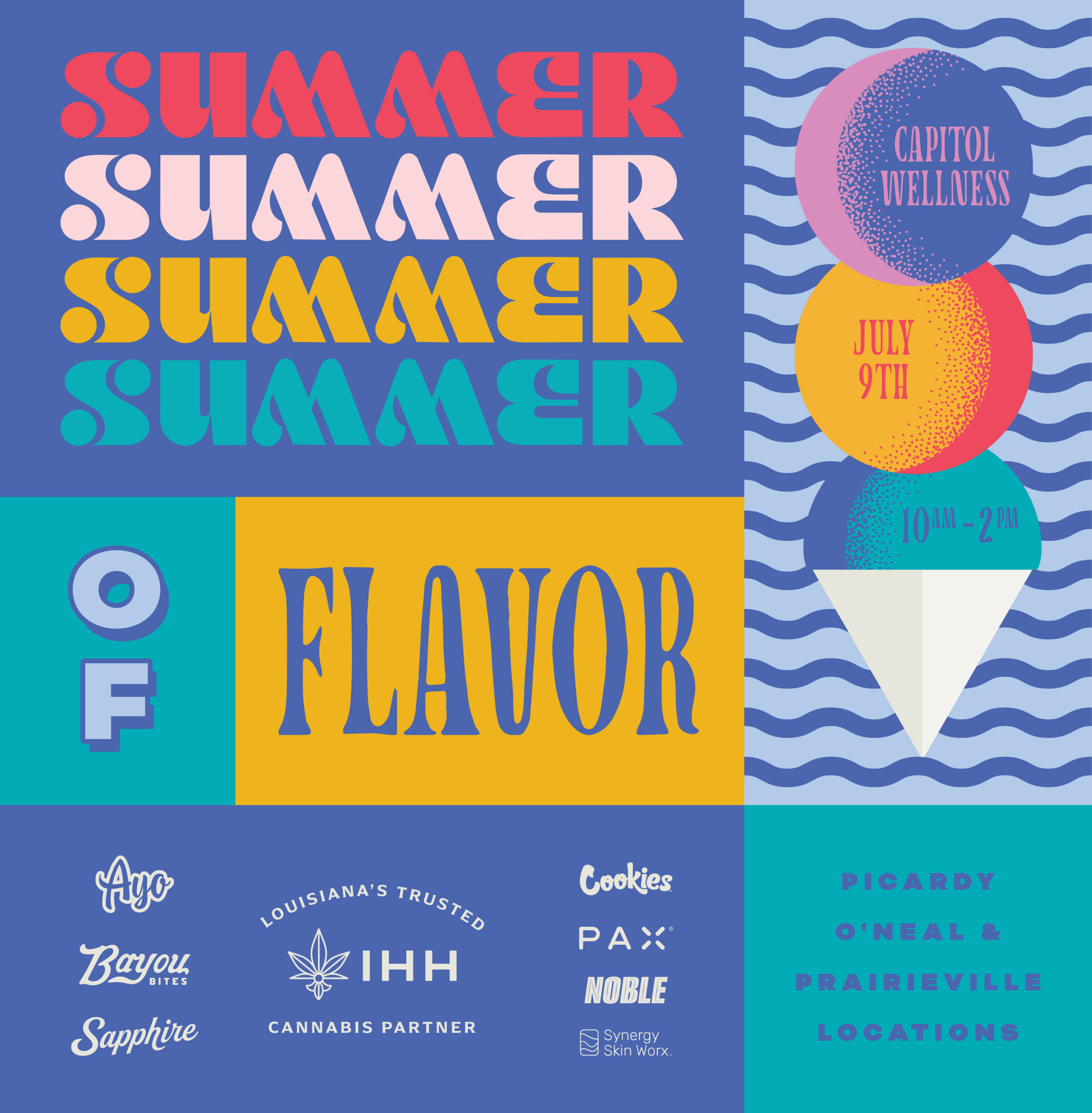 Summer of Flavor | Capitol Wellness | All locations